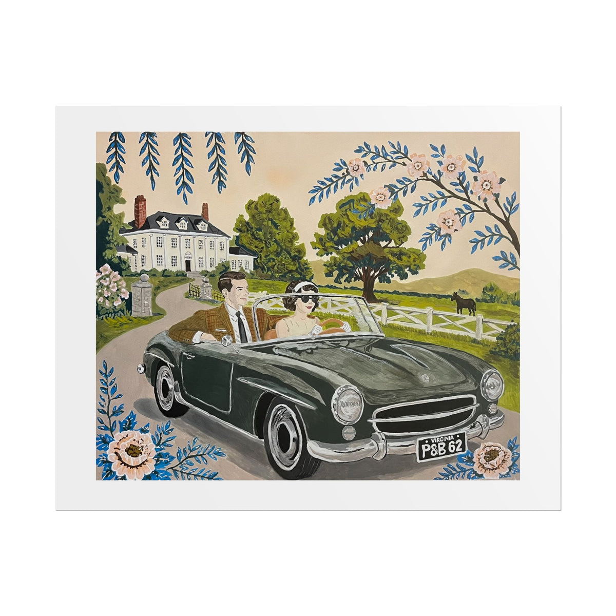 Sunday Getaway Art Print
