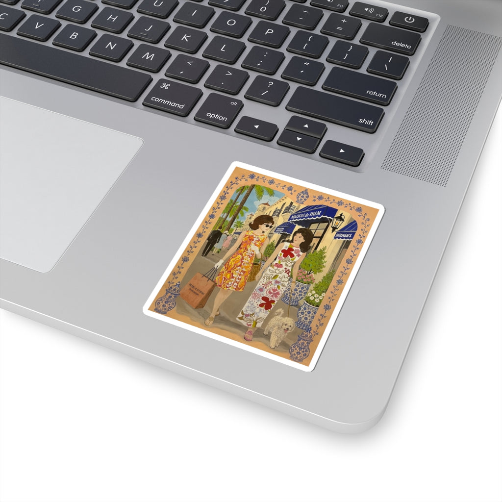 Kiss-Cut Stickers:  Strolling on Worth