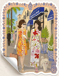 Strolling on Worth Sticker