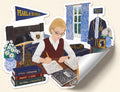 Seven Sisters Scholar Sticker